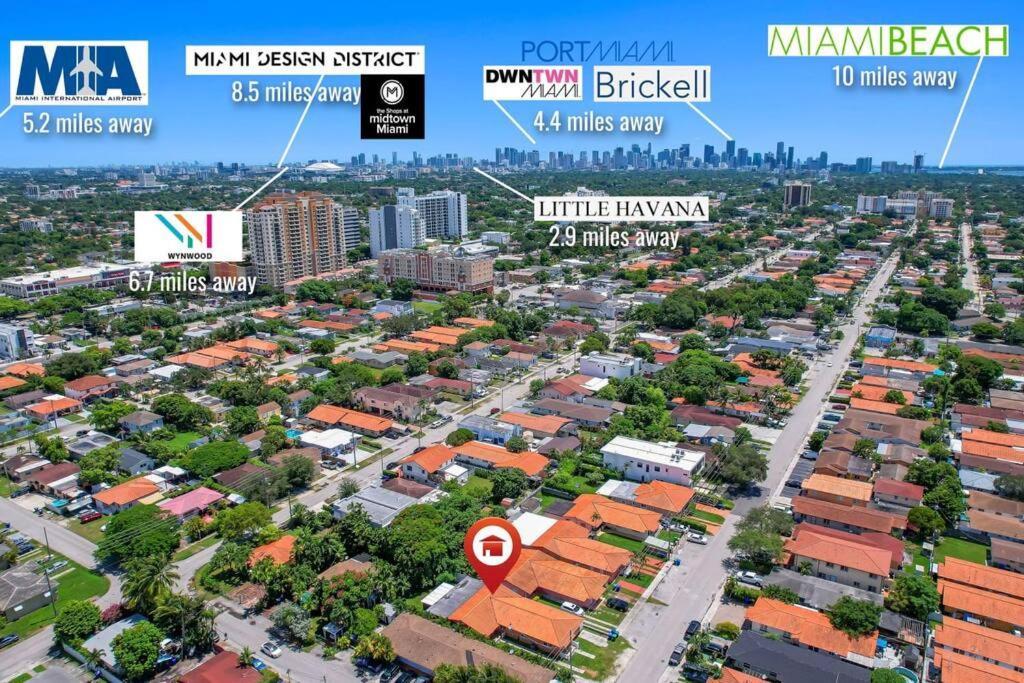 Escape Gameroom, Bar, Bbq, Spacious,King Bed, All Luxury Mattresses, Near Beach, 6 Blocks Away From Bars, Nite Clubs, Res, Shops Miami Ngoại thất bức ảnh